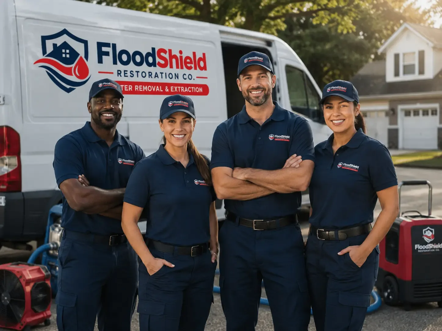 Flood Damage Restoration company in Holcomb, MS